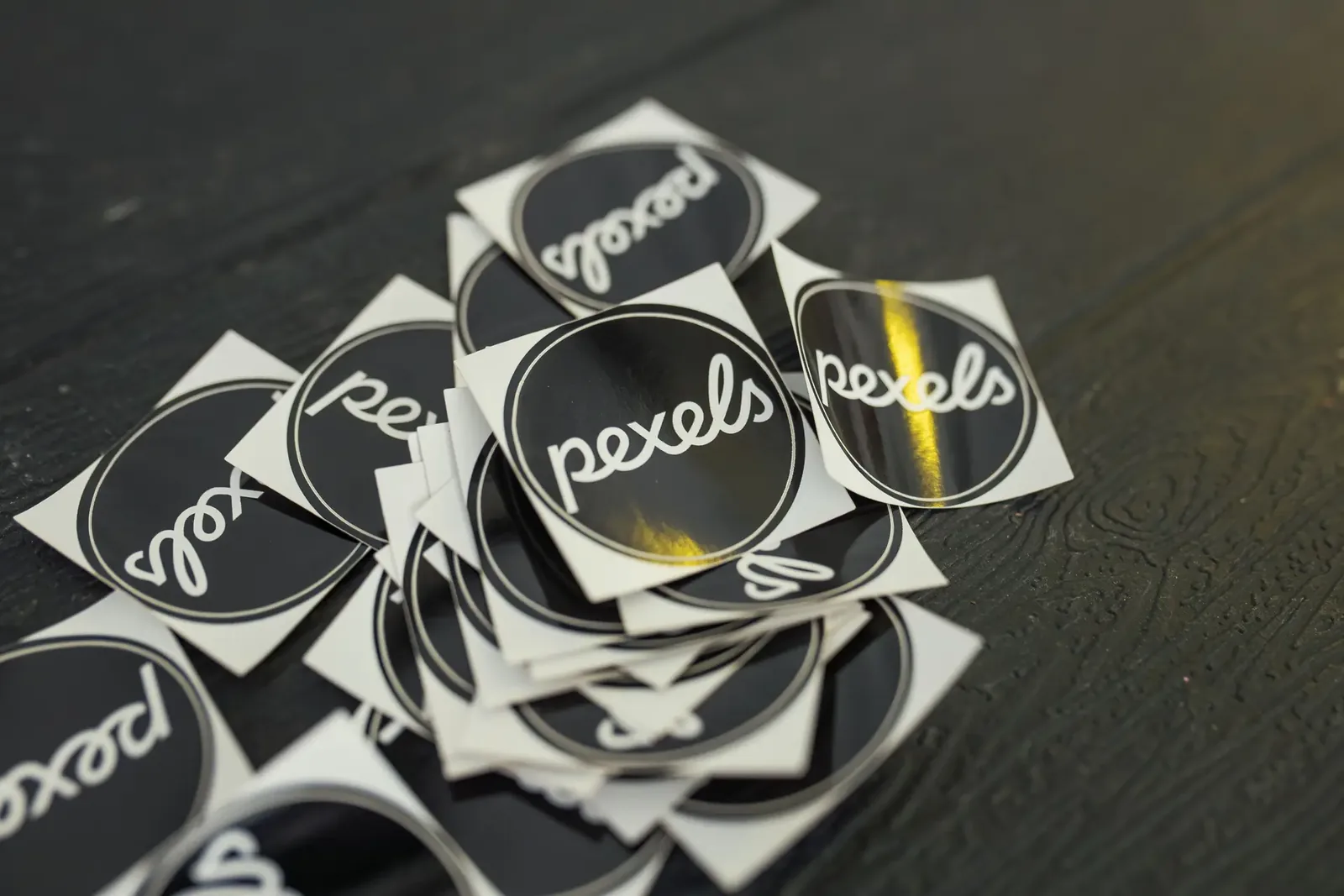 Various custom stickers